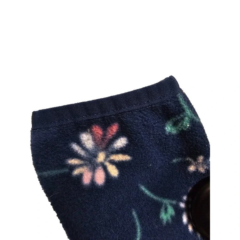 Osh Kosh B Gosh fleece jacket-navy‎ with flowers-girls size 12